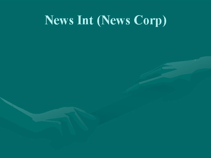 News Int (News Corp) 