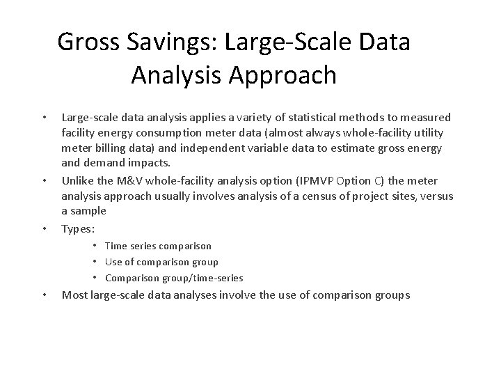 Gross Savings: Large-Scale Data Analysis Approach • • • Large-scale data analysis applies a Gross Savings: Large-Scale Data Analysis Approach • • • Large-scale data analysis applies a