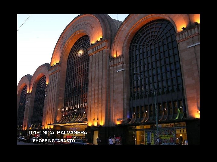 DZIELNICA BALVANERA SHOPPING ABASTO 