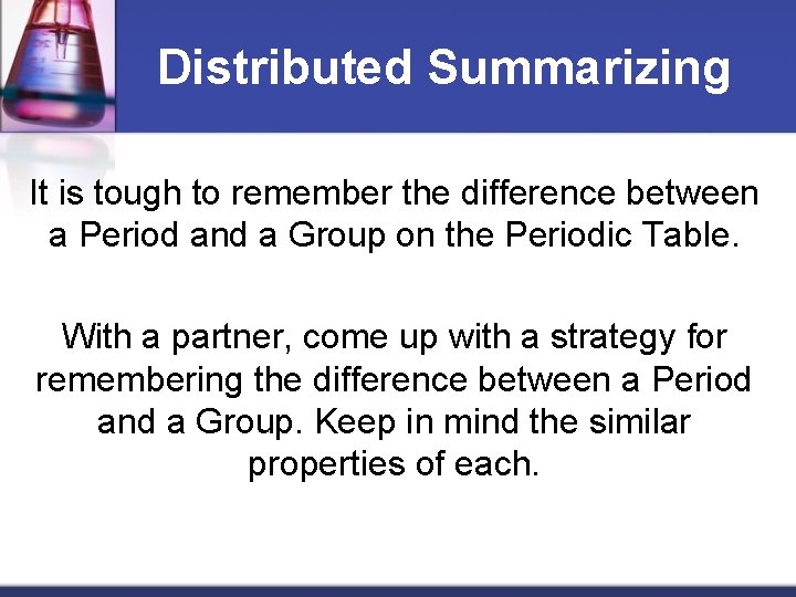 Distributed Summarizing It is tough to remember the difference between a Period and a