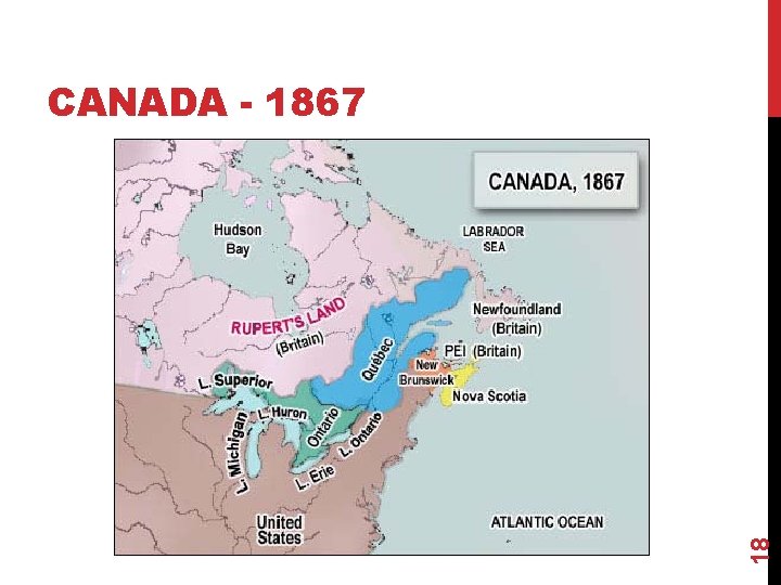 18 CANADA - 1867 