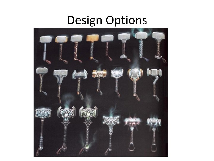 Design Options 