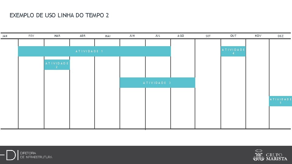 EXEMPLO DE USO LINHA DO TEMPO 2 JAN FEV MAR ABR MAI JUN JUL