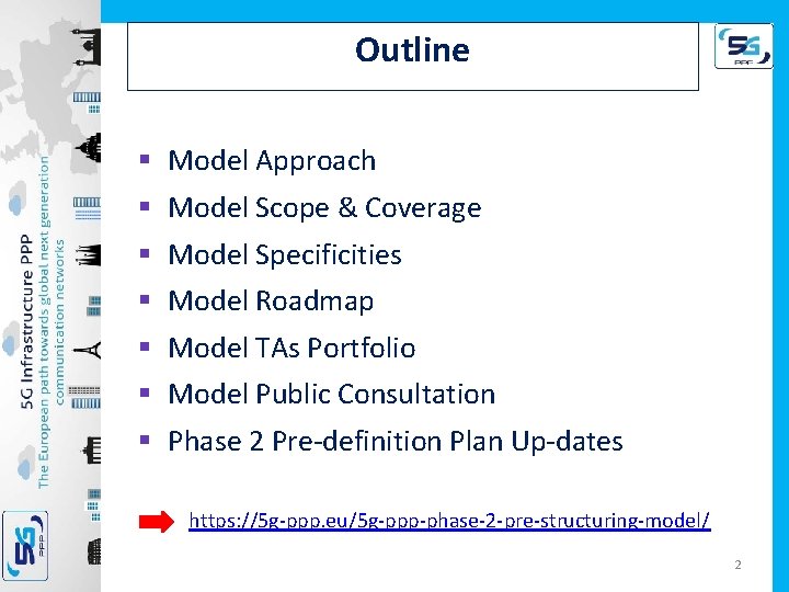 Outline § § § § Model Approach Model Scope & Coverage Model Specificities Model