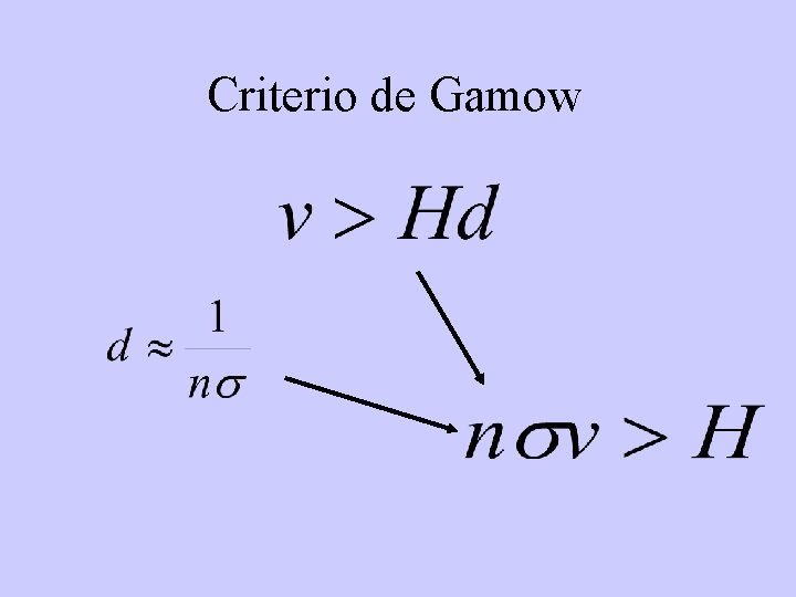 Criterio de Gamow 