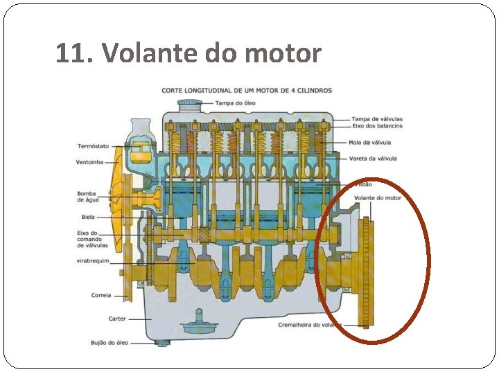 11. Volante do motor 