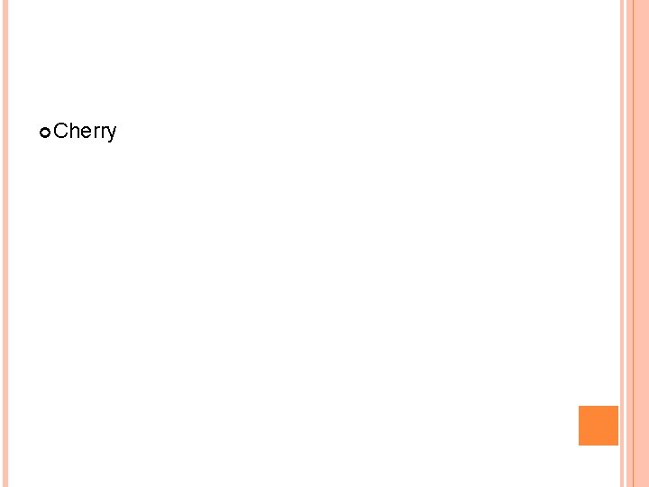  Cherry 