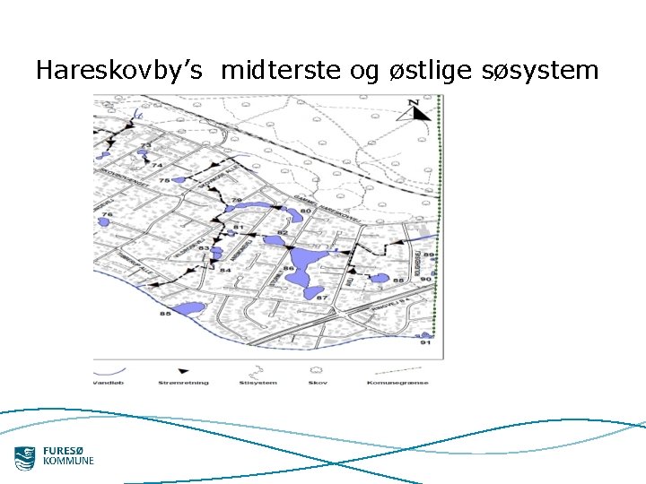 Hareskovby’s midterste og østlige søsystem 