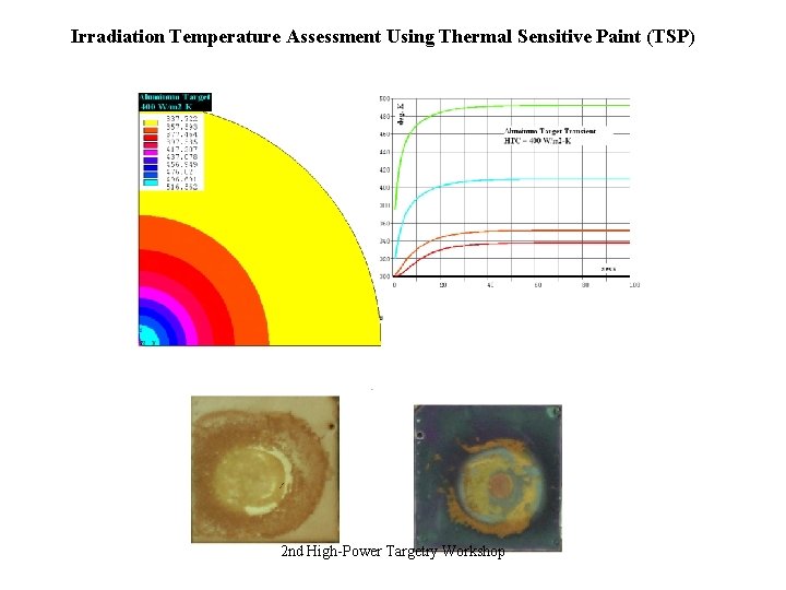 Irradiation Temperature Assessment Using Thermal Sensitive Paint (TSP) 2 nd High-Power Targetry Workshop 