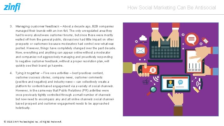 How Social Marketing Can Be Antisocial 3. Managing customer feedback – About a decade