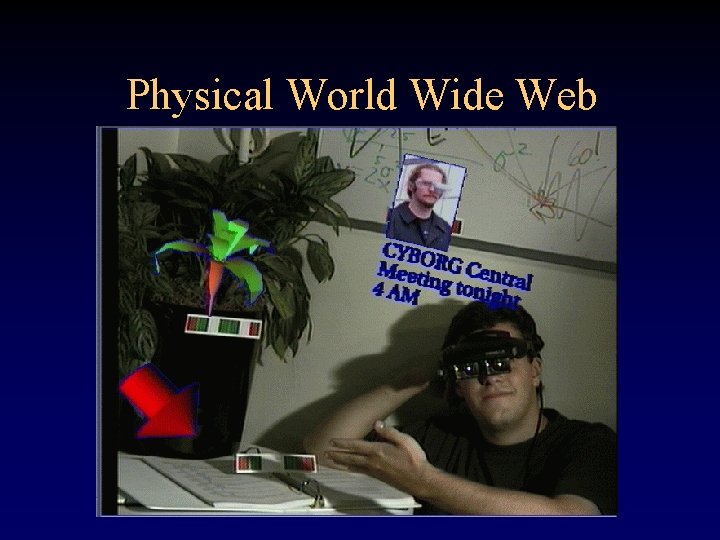 Physical World Wide Web 