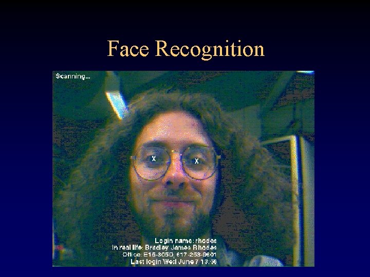 Face Recognition 
