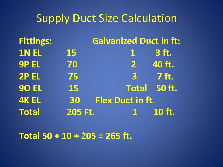 Duct Design Basics Lesson 4 Manual D Primer