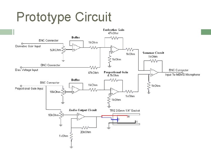 Prototype Circuit OP-Amps: OP 470 