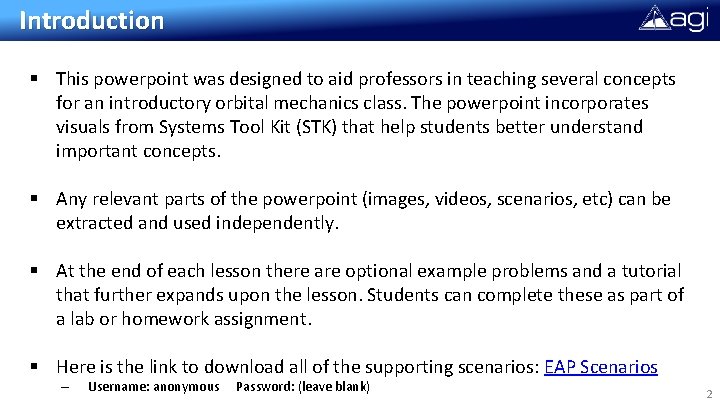 Introduction § This powerpoint was designed to aid professors in teaching several concepts for