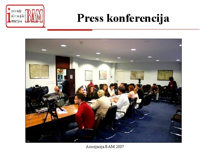 Press konferencija Asocija BAM 2007 