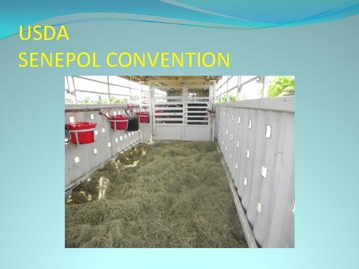 USDA SENEPOL CONVENTION 