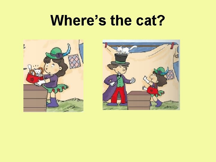 Where’s the cat? 