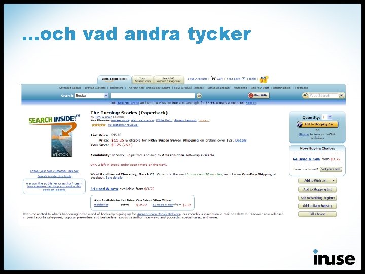 …och vad andra tycker 