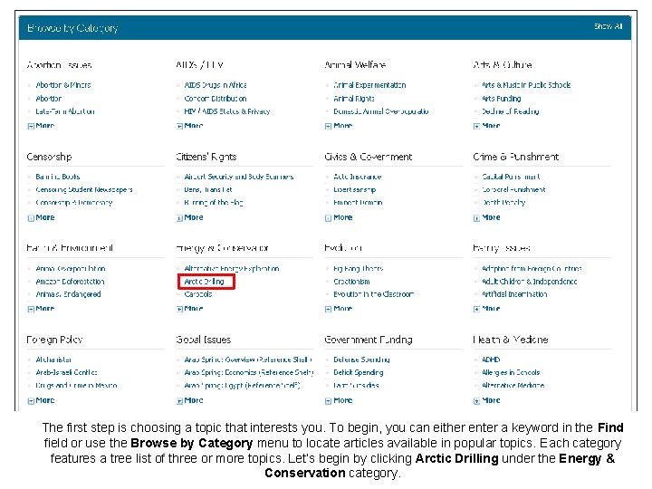 The first step is choosing a topic that interests you. To begin, you can