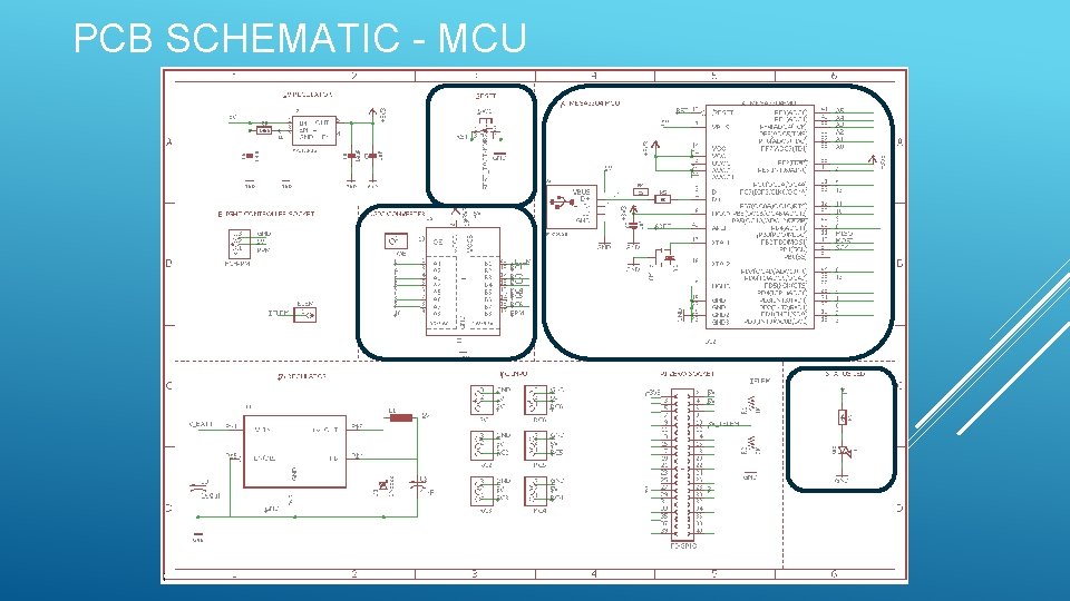 PCB SCHEMATIC - MCU 