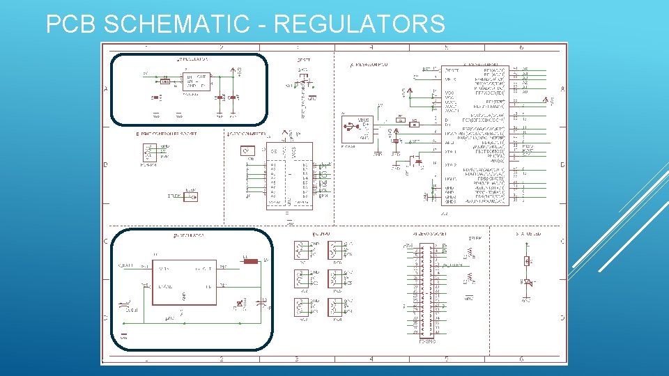 PCB SCHEMATIC - REGULATORS 