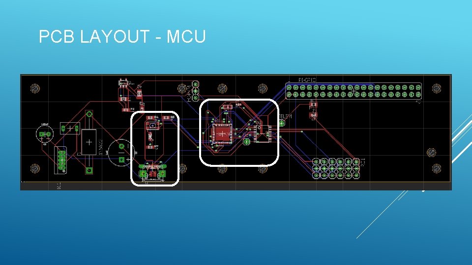 PCB LAYOUT - MCU 