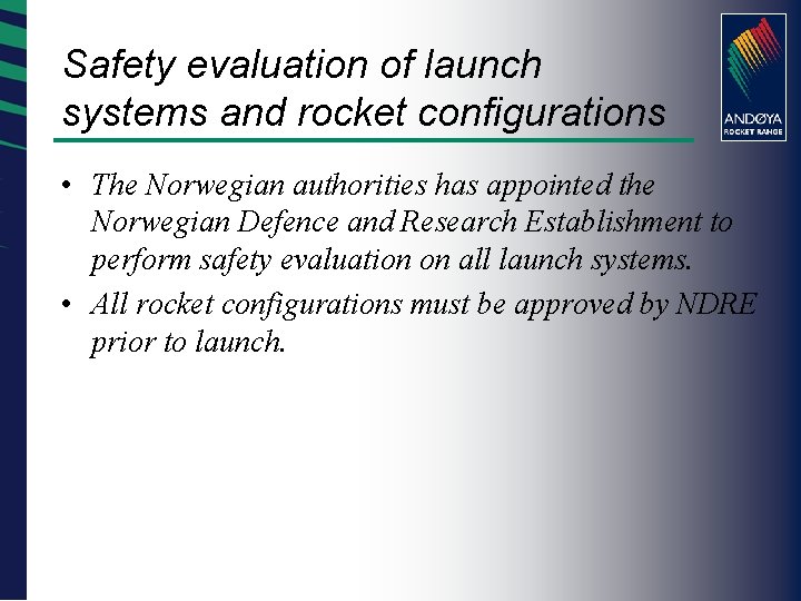 ARR safety brief Sounding Rocket and Balloon Division