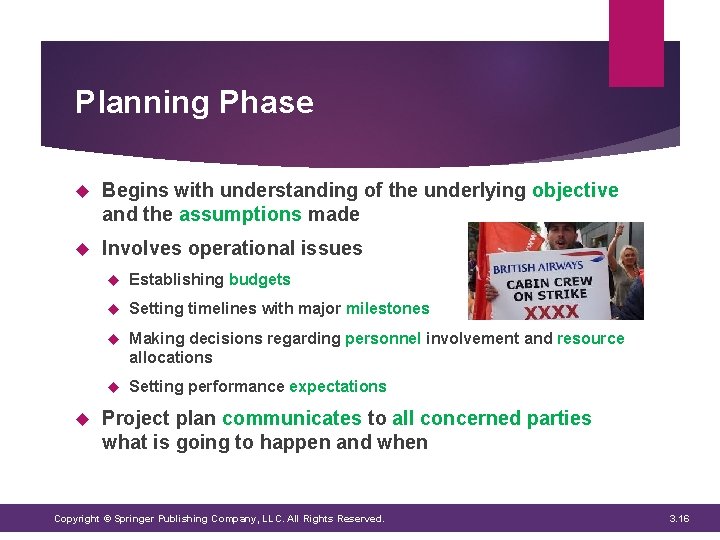 Planning Phase Begins with understanding of the underlying objective and the assumptions made Involves Planning Phase Begins with understanding of the underlying objective and the assumptions made Involves