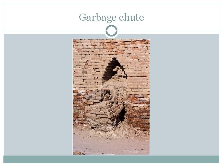 Garbage chute 