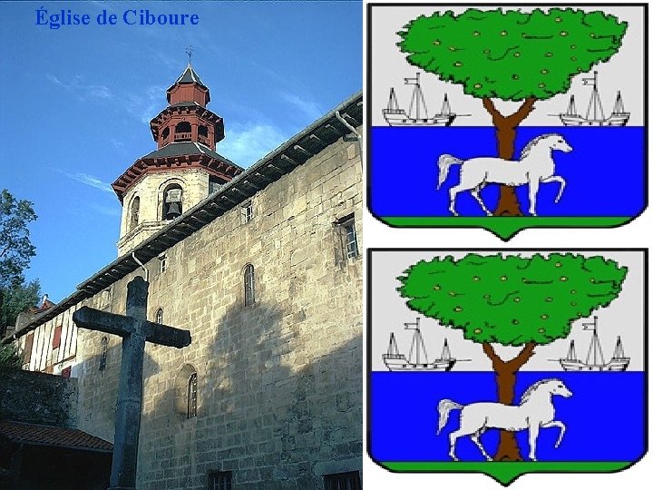 Église de Ciboure son nom basque est Ziburu, une contraction de zubi buru 'bout