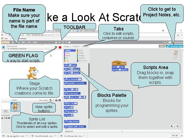 File Name Make sure your name is part of the file name Click to File Name Make sure your name is part of the file name Click to