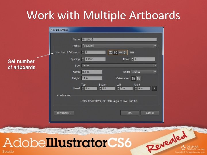 Work with Multiple Artboards Set number of artboards 