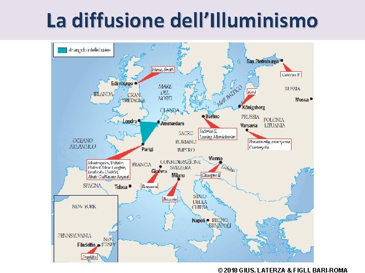 La diffusione dell’Illuminismo © 2018 GIUS. LATERZA & FIGLI, BARI-ROMA 