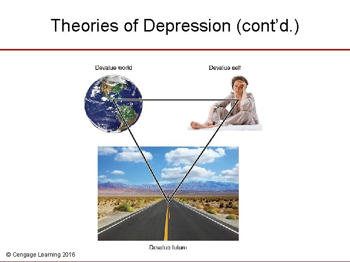 Theories of Depression (cont’d. ) © Cengage Learning 2016 