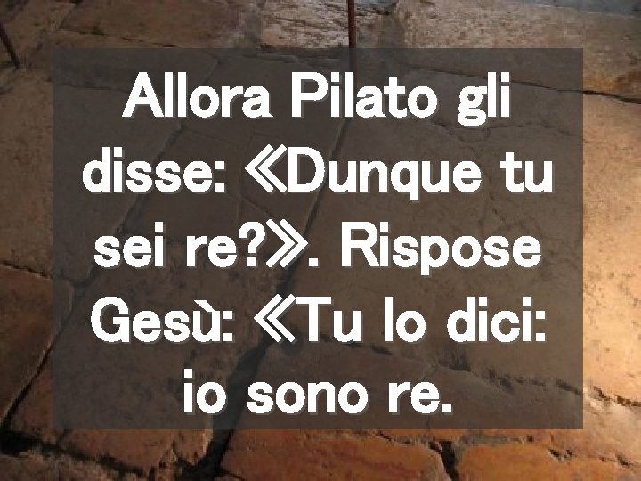 Solennit di Cristo Re Anno B Corale per