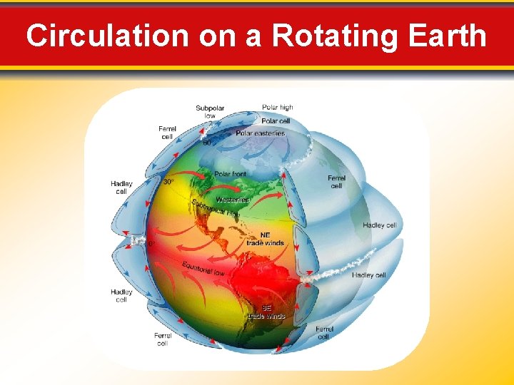 Circulation on a Rotating Earth 