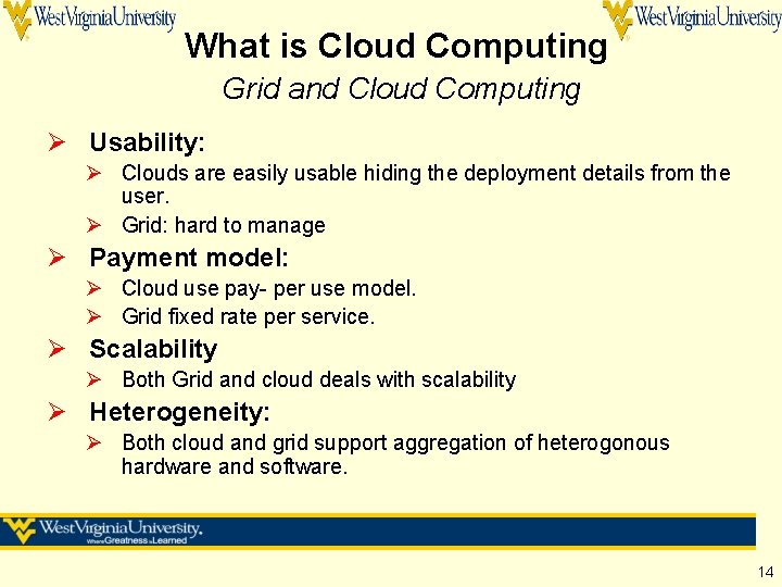 What is Cloud Computing Grid and Cloud Computing Ø Usability: Ø Clouds are easily What is Cloud Computing Grid and Cloud Computing Ø Usability: Ø Clouds are easily