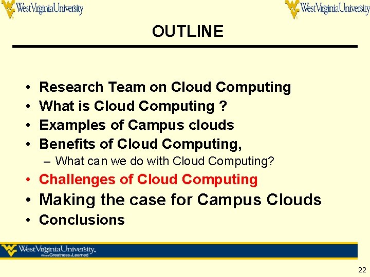 OUTLINE • • Research Team on Cloud Computing What is Cloud Computing ? Examples OUTLINE • • Research Team on Cloud Computing What is Cloud Computing ? Examples