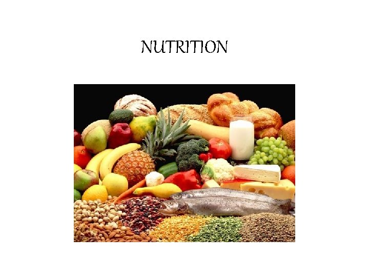 NUTRITION 