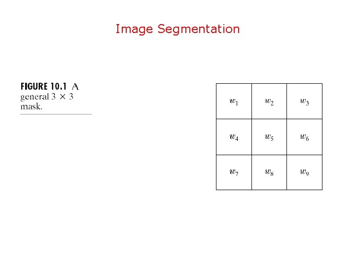 Image Segmentation 