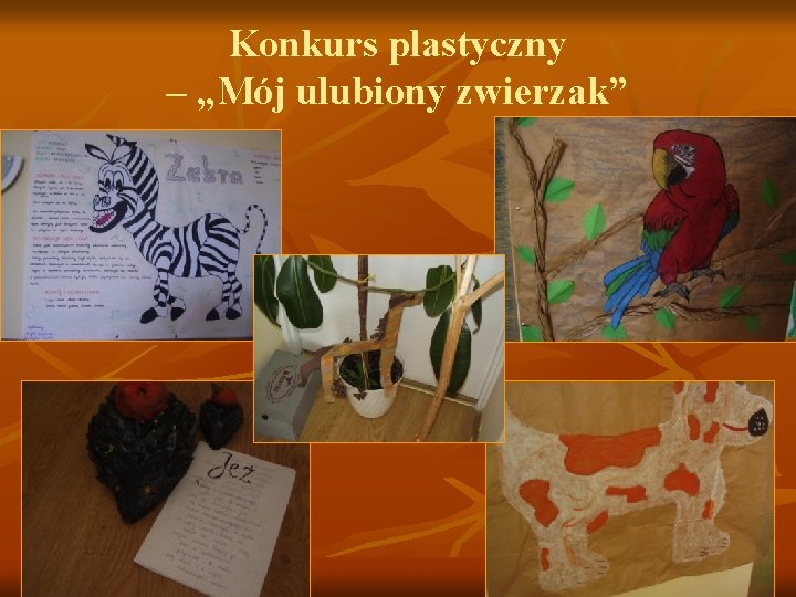 Konkurs plastyczny – „Mój ulubiony zwierzak” 