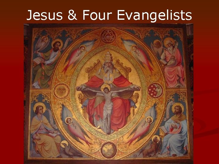 Jesus & Four Evangelists 