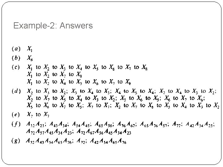 Example-2: Answers Example-2: Answers