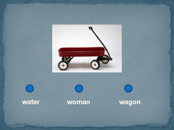 water woman wagon 