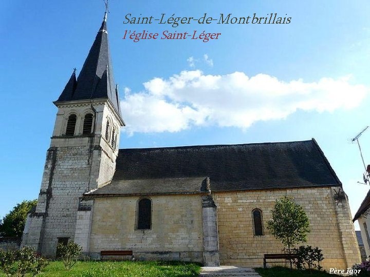Saint-Léger-de-Montbrillais l’église Saint-Léger 