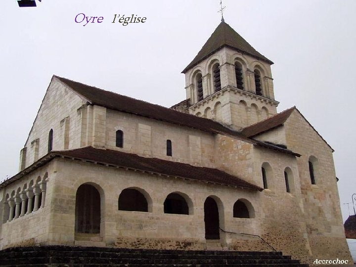Oyre l’église 