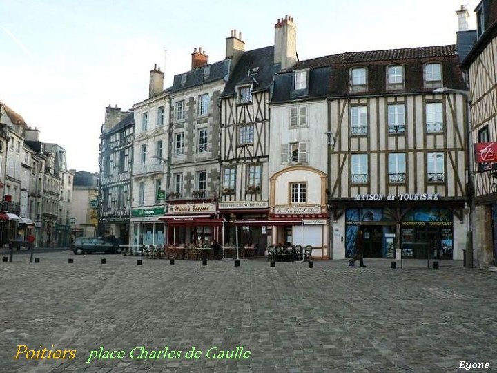 Poitiers place Charles de Gaulle 