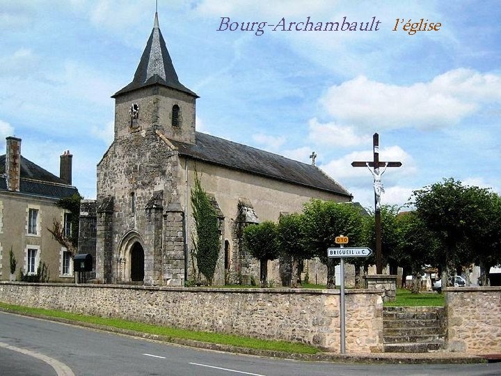 Bourg-Archambault l’église 