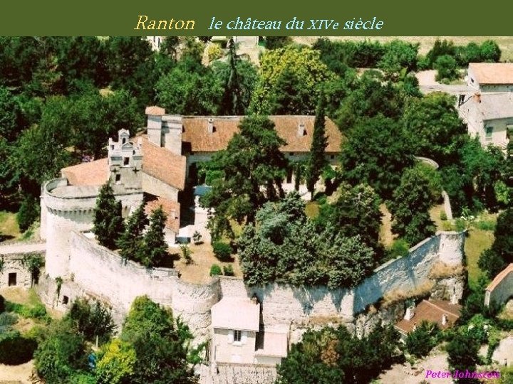 Ranton le château du XIVe siècle 